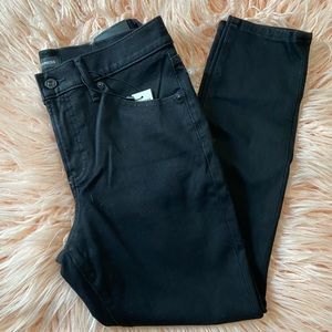 Express Skinny Mid rise black jeans